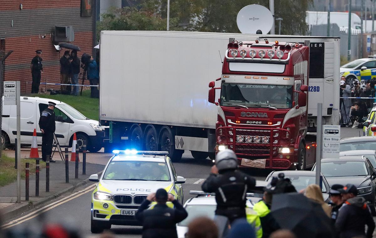 39 Truck Death Victims Were All From China: UK Media