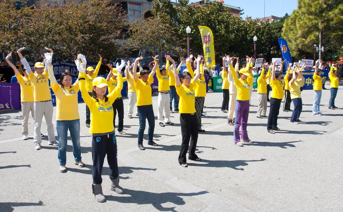 ‘April 25’ Commemorated in San Francisco Chinatown