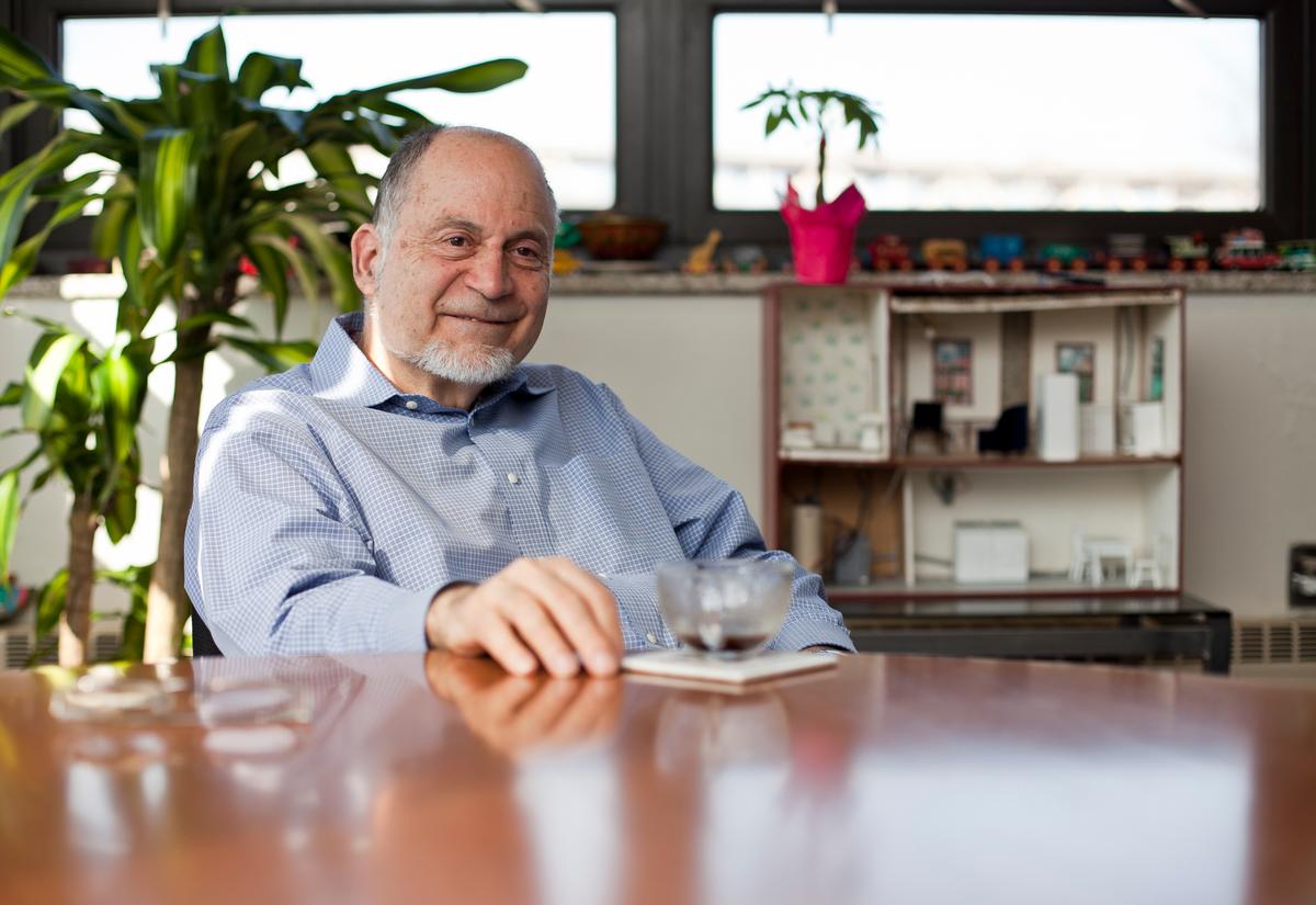 This is New York: Richard Cherry, Engrossed in Solving Problems