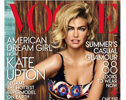 Kate Upton Vogue: Model on June Cover 