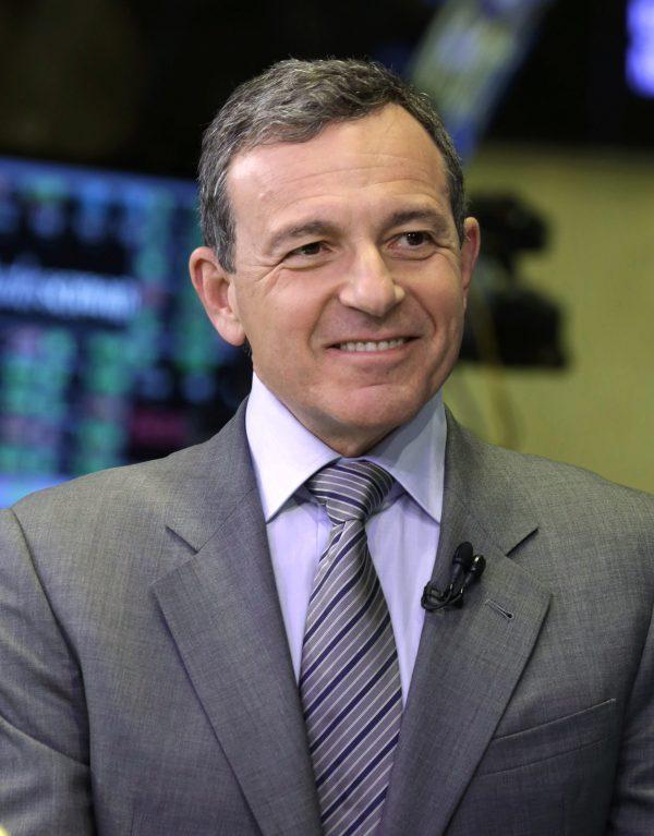 Bob Iger, chairman and CEO of The Walt Disney Company, is interviewed on the floor of the New York Stock Exchange on March 12, 2013. (Richard Drew/AP Photo)