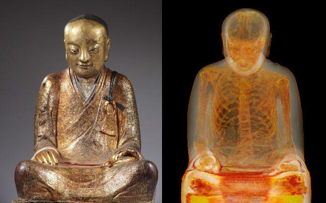 Mummy Found Inside 1,000-Year-Old Buddha Statue