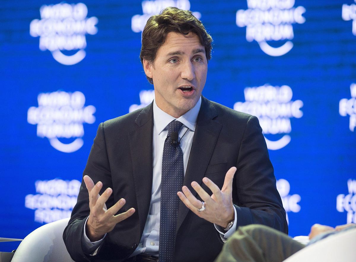 Canada Open for Business, Investment, Trudeau Tells World Economic Forum