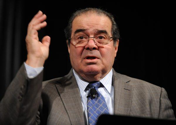 Supreme Court Justice Antonin Scalia at the American Bar Association (ABA) 59th annual "Antitrust Law Spring" meeting in Washington on March 31, 2011. (Jewel Samad/AFP/Getty Images)