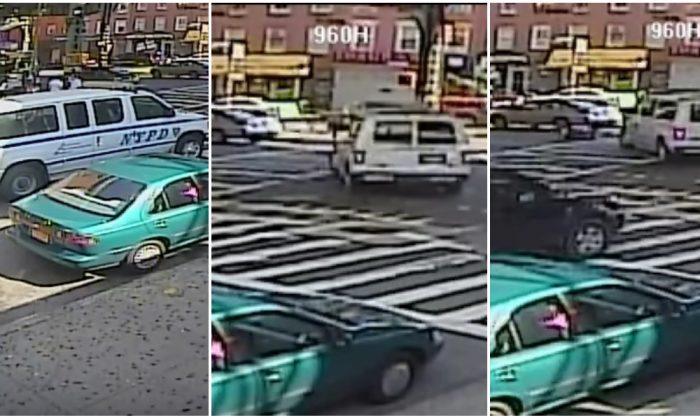 After Hitting Pedestrian in Crosswalk, NYPD Claims It Wasn’t Their Fault