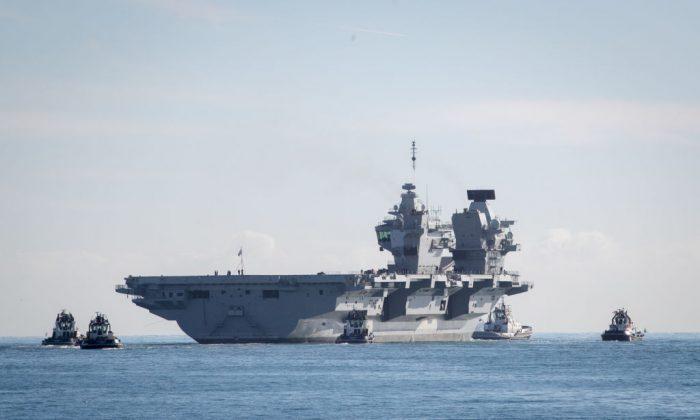 Australian Navy to Accompany UK’s Largest Warship Ever Built in Pacific