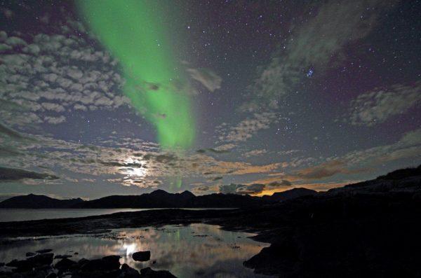 Northern lights at Hillesoy Island, Norway. Amateur scientists in Canada have helped researchers discover a new type of northern lights, dubbed “Steve.” (Frank Olsen/Public domain)