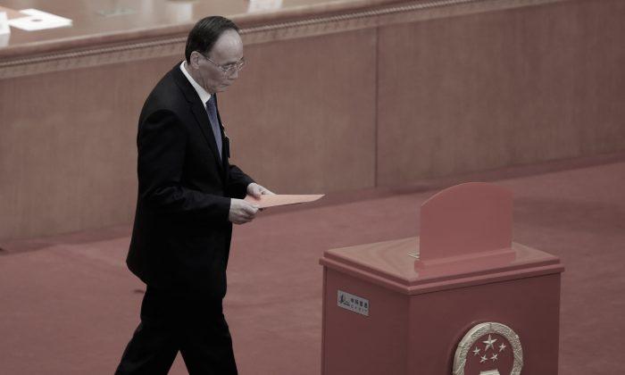 Xi’s Trusted ‘Firefighter’ Lieutenant, Wang Qishan, Becomes China’s Vice Chair