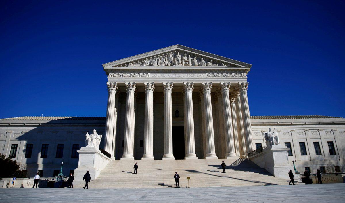 The U.S. Supreme Court in Washington on Jan. 19, 2018. (Reuters/Eric Thayer/File Photo)