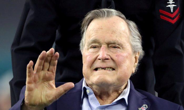 Former President George HW Bush, 93, Admitted to Houston Hospital