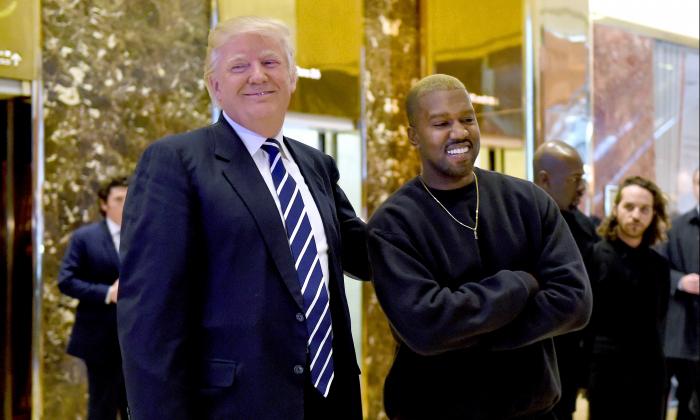 Trump Thanks Kanye West for Supportive Tweet