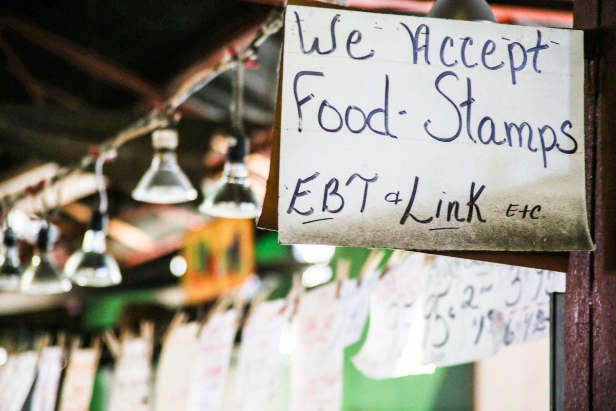 A store accepting food stamps. (Paul Sableman/Flickr)