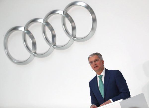 Audi CEO Rupert Stadler speaks during the company's annual news conference in Ingolstadt, Germany March 15, 2018. (Reuters/Michael Dalder/File Photo)