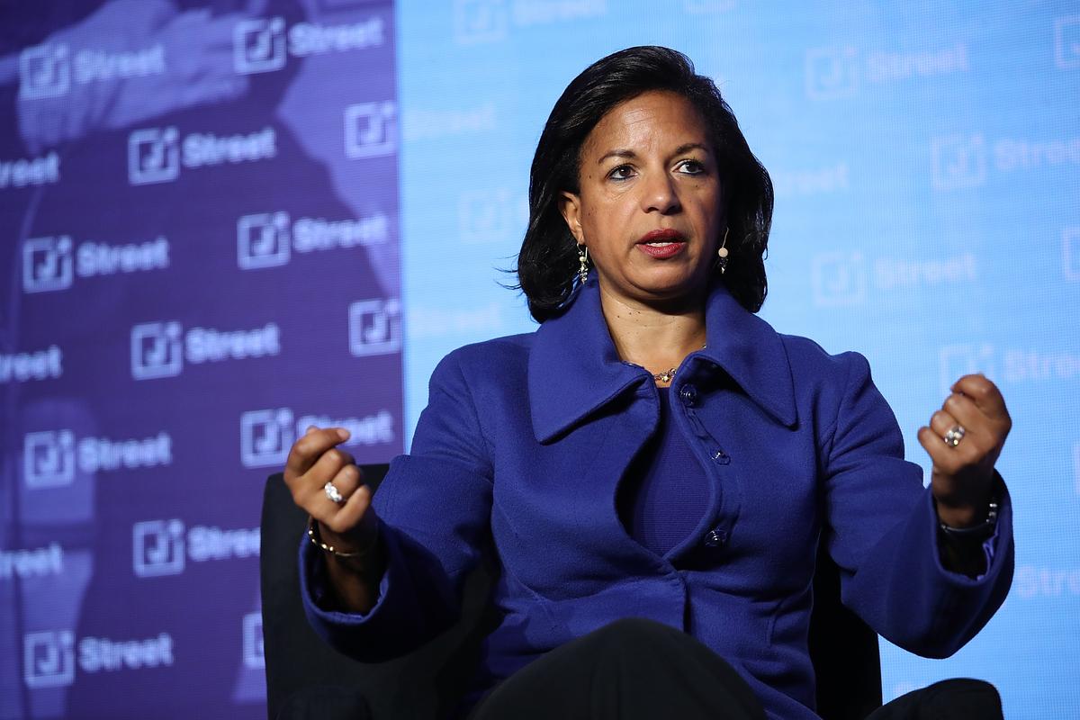 Former National Security Adviser Susan Rice at the J Street 2018 National Conference in Washington, D.C., on April 16, 2018. (Win McNamee/Getty Images)