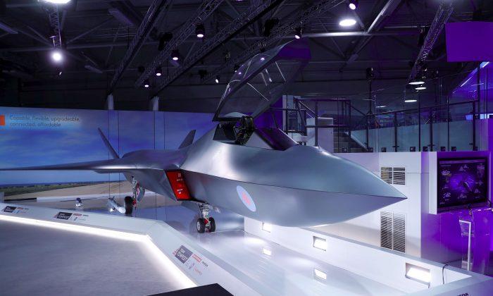 Britain Showcases Model of New Fighter Jet Tempest