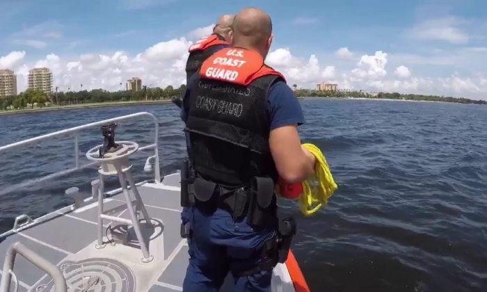 Coast Guard Rescues Kite Surfer in Florida