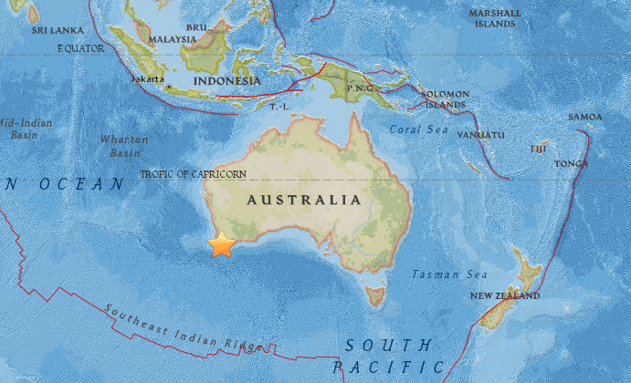 Rare 5.3 Magnitude Earthquake Hits Western Australia