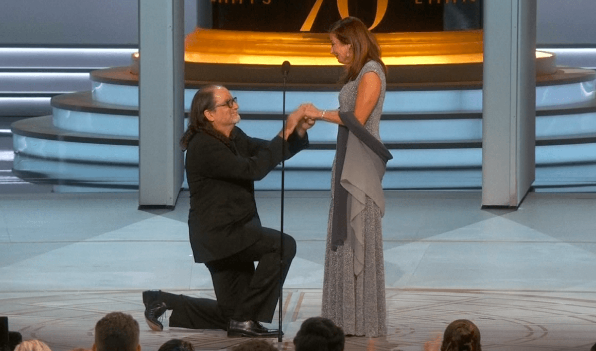 Emmy Winner Glenn Weiss Proposes on Stage