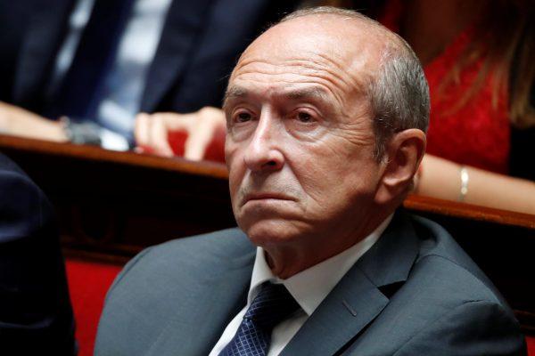 French Interior Minister Gerard Collomb attends the questions to the government session at the National Assembly in Paris, France, on Sept. 12, 2018. (Reuters/Gonzalo Fuentes)