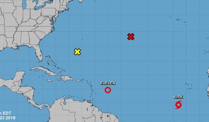Tropical Storm Kirk Forms in Atlantic: NHC