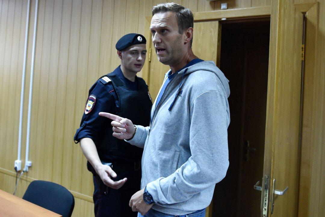 Russian Opposition Leader Navalny Detained Upon Jail Release: Associates