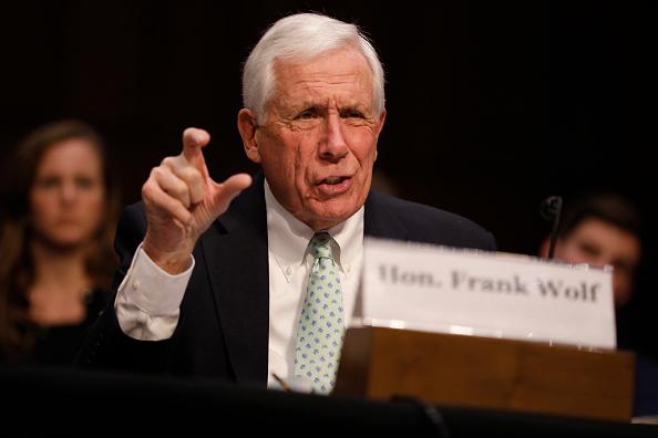 Former Rep. Frank Wolf Honored for Defending Human Rights