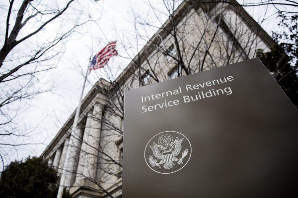 Internal Revenue Service Headquarters (IRS) Building in Washington, on March 8, 2018. (Samira Bouaou/The Epoch Times)