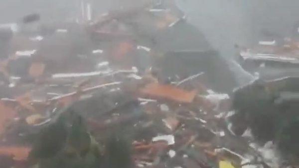 Hurricane Michael caused devastating effects in Mexico Beach, Florida, in 2018. (CNN)