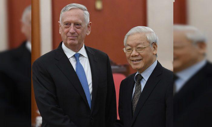 US Defense Secretary Mattis Trip to Vietnam Aimed at Countering China’s Influence