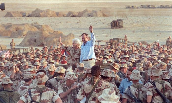 Former President George H.W. Bush Remembered for Role in Cold War, Iraq