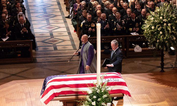 Nation Bids Farewell to George H.W. Bush With Praise and Humor