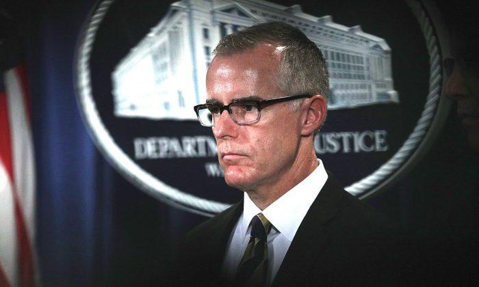 McCabe’s Memo to File Claims Rosenstein Offered to Wear Wire to White House