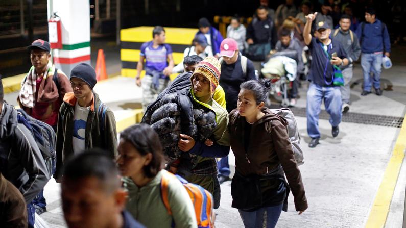 Over 100 Central American Migrants Detained in Northern Mexico