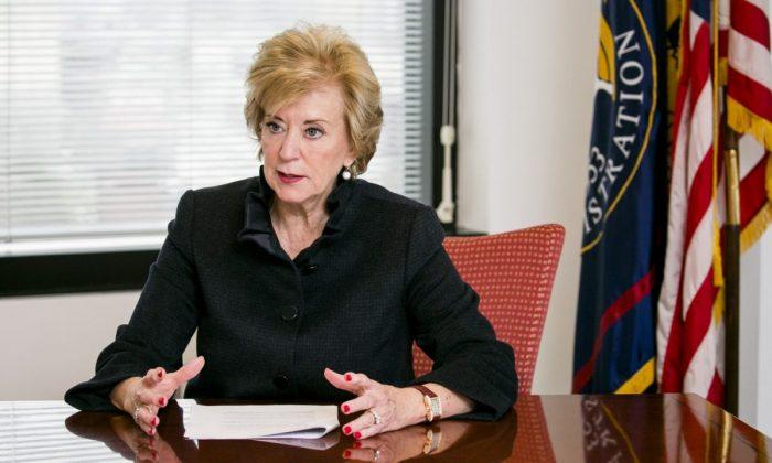 Linda McMahon to Resign as Head of Small Business Administration, Says Official