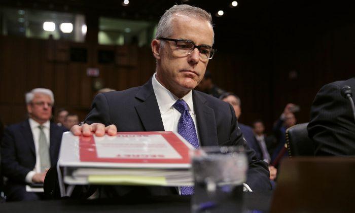 McCabe Kept Comey Memos Secret From Rosenstein Until They Were Leaked