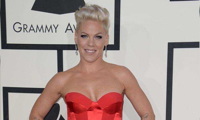 Pink Loses 20th Grammy to Ariana Grande, So Her Kids Whip Up a Priceless Replica