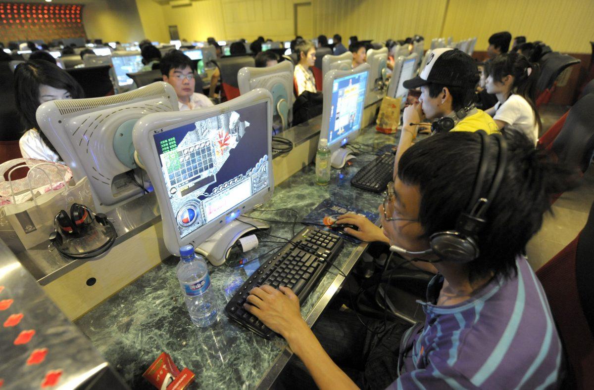 An internet cafe in Beijing, China, on June 3, 2009. (Liu Jin/AFP/Getty Images)