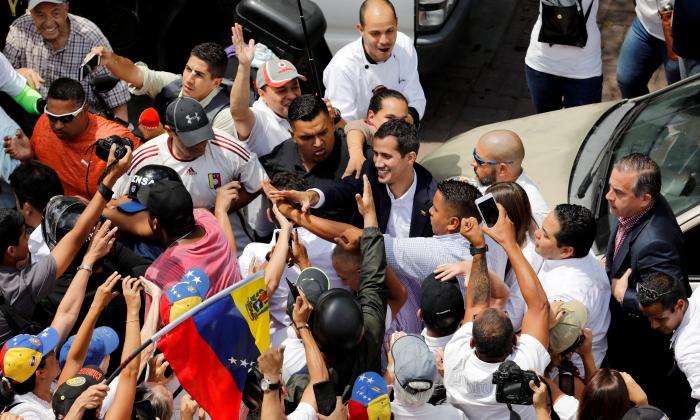Guaidó Returns to Venezuela as Crowds Flood the Streets to Protest Socialist Regime