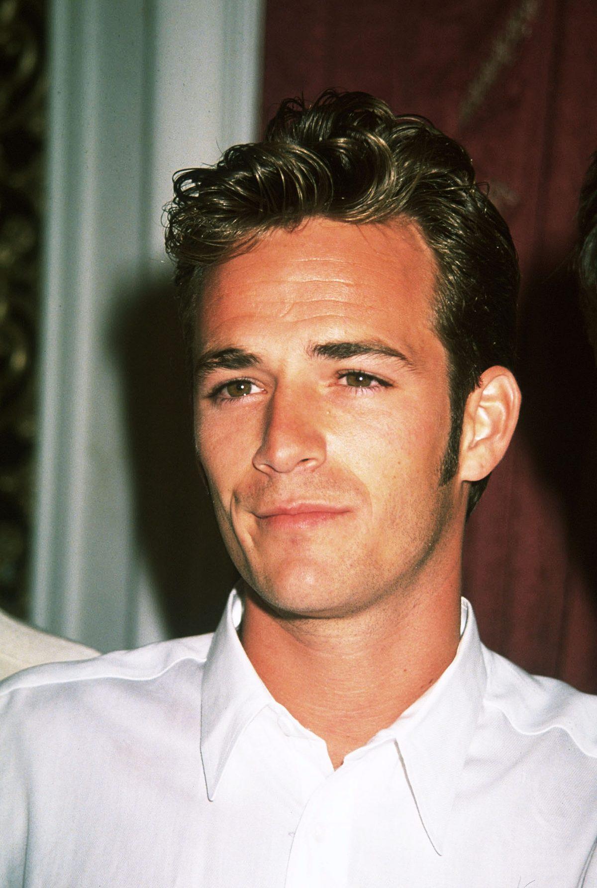 Undated file photo of Luke Perry. (photo by Newsmakers)