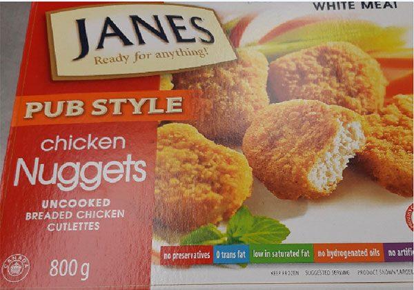 Janes Chicken Nuggets and Organic Matters Teas Recalled Due to Possible Salmonella Contamination