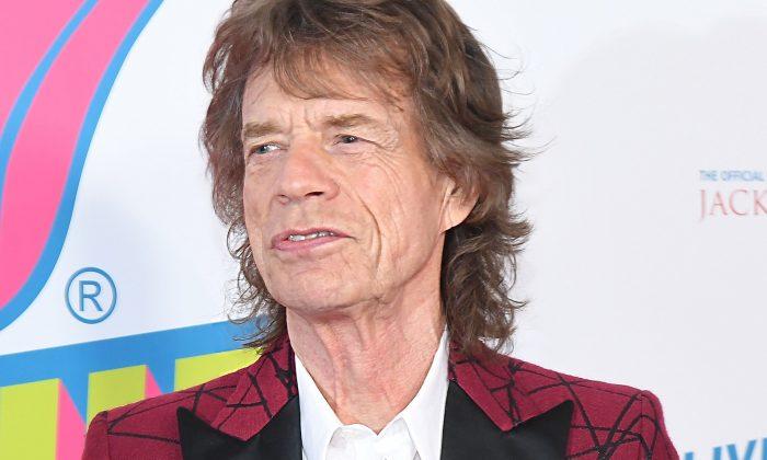 Rolling Stones’ Mick Jagger Posts Photo of Him on His Feet