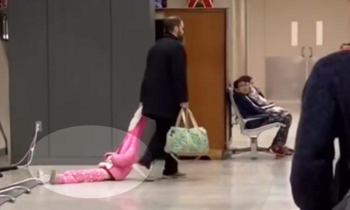 Dad Caught on Video Dragging Girl Through Airport by Hood: ‘I Totally Get It As a Parent’