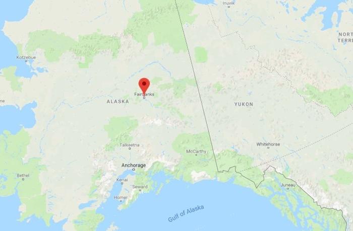 Plane Crashes Near Fairbanks, Alaska
