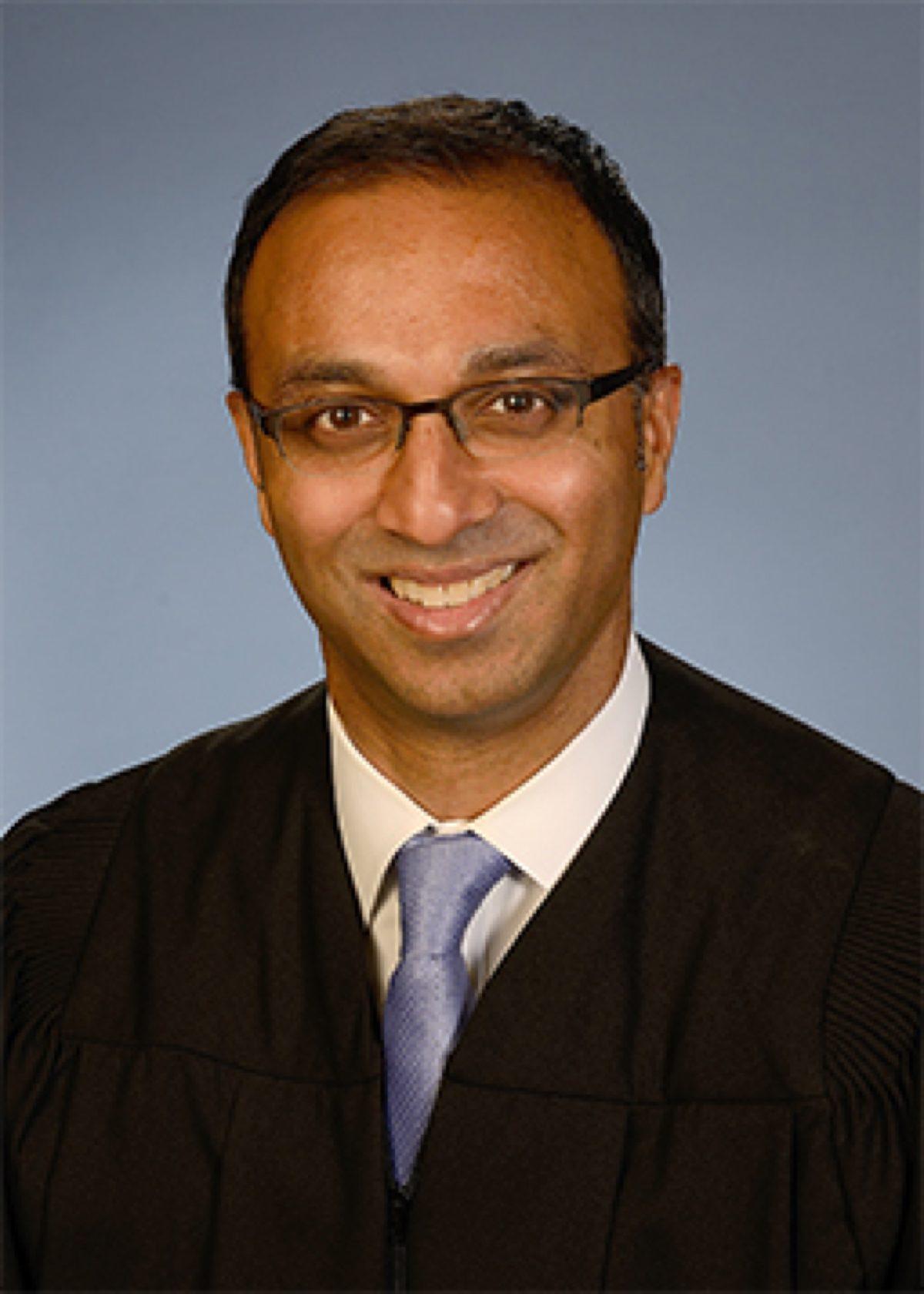 U.S. District Court Judge Amit Metha in a file photo. President Trump noted that Mehta was "an Obama-appointed judge" after Mehta ruled against him on May 20, 2019. (U.S. District Court for the District of Columbia)