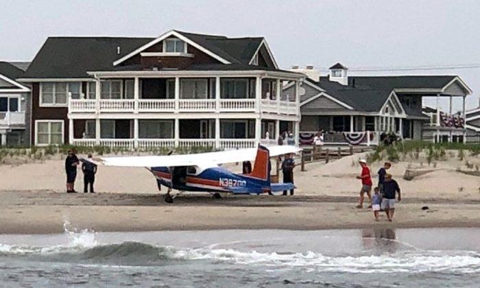 Plane Pilot Relieved After Making Emergency Landing on Popular New Jersey Beach