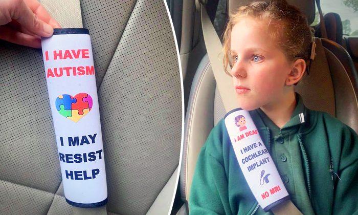 Mom Posts Photo of Daughter’s Special-Needs Seatbelt Device–and It Goes Super Viral on Facebook