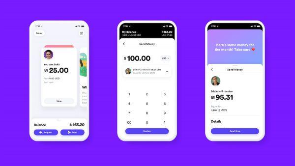 This undated image provided by Calibra shows what the Calibra digital wallet app might look like. Facebook formed the Calibra subsidiary to create a new digital currency similar to Bitcoin for global use, one that could drive more e-commerce on its services and boost ads on its platforms. Facebook unveiled the ambitious plan on June 18, 2019. (Calibra via AP)