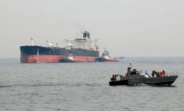 A stock photo of an oil tanker (Marcos Moreno/AP Photo)