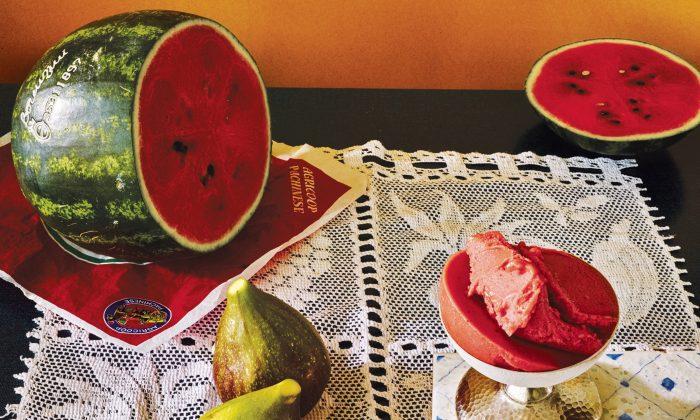 Wild Fig and Watermelon Sorbet