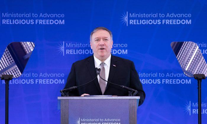 Pompeo Announces an International Alliance to Defend Religious Freedom